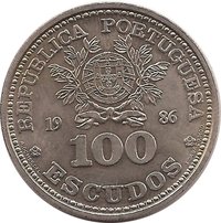 100 Escudos obverse