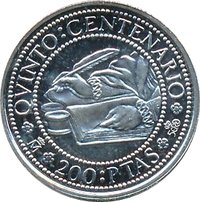 200 Pesetas reverse
