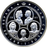 10000 Pesetas obverse