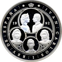 10000 Pesetas obverse