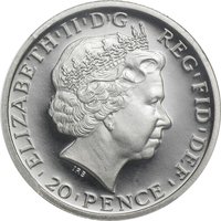 20 Pence obverse