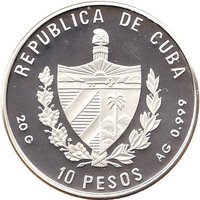 10 Pesos obverse
