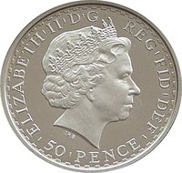 50 Pence obverse