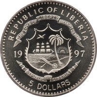 5 Dollars obverse