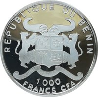 1000 Francs CFA obverse