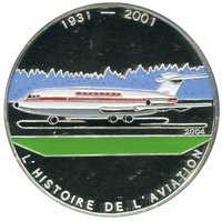 1000 Francs CFA reverse