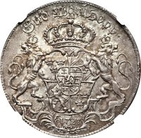 2 Riksdalers reverse