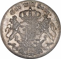 2 Riksdalers reverse