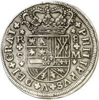 8 Reales obverse