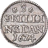 8 Skilling reverse