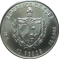 10 Pesos obverse