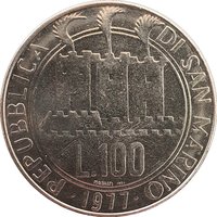 100 Lire obverse