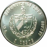 5 Pesos obverse
