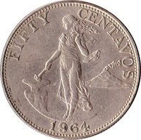 50 Centavos reverse