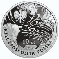 10 Zlotys obverse