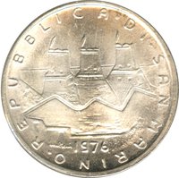 500 Lire obverse
