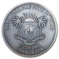 1000000 Francs CFA obverse