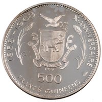 500 Francs reverse