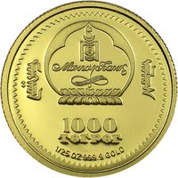 1000 Tögrög obverse
