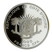 1000 Francs CFA obverse