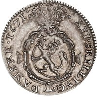 ⅛ Speciedaler reverse