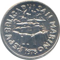 1 Lira obverse