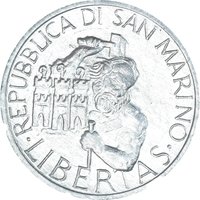 1 Lira obverse