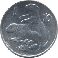 10 Lire reverse