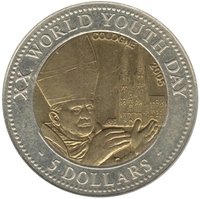 5 Dollars reverse