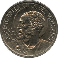 20 Centesimi reverse