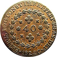 40 Réis obverse