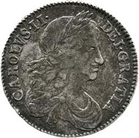 ½ Crown obverse