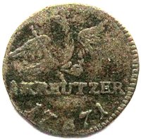 1 Kreuzer reverse