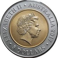 5 Dollars obverse