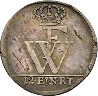 1⁄12 Thaler reverse