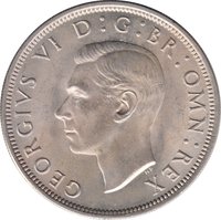 ½ Crown obverse