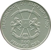 100 Francs CFA obverse