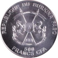 500 Francs CFA obverse