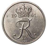 25 Øre obverse