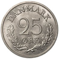 25 Øre reverse