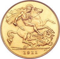 ½ Sovereign reverse