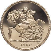 5 Sovereigns reverse