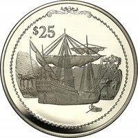 25 Dollars reverse