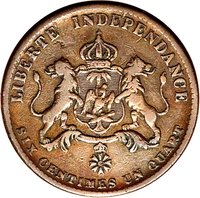 6¼ Centimes reverse