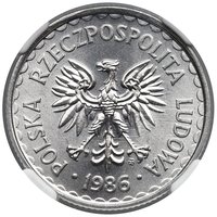 1 Zloty obverse