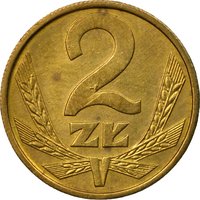 2 Zlotys reverse