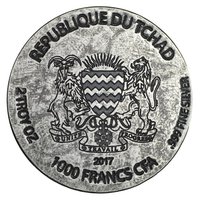 1000 Francs CFA obverse