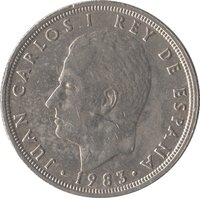 50 Pesetas obverse
