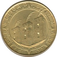 20 Lire obverse