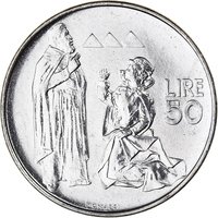 50 Lire reverse